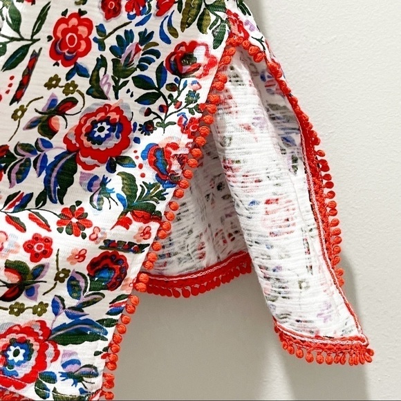 C WONDER Women’s NANTUCKET Floral Print Top - Picture 5 of 7